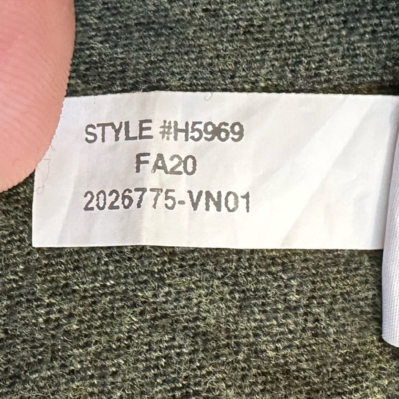 J. Crew Artist Tee Heathered Olive Green Short Sleeves Top, Sz Medium - Picture 12 of 13